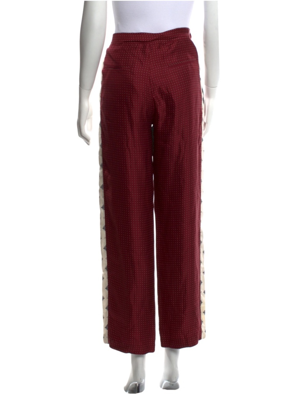 rag & bone 100% silk pajama top and pants Rudy set diamond print - Picture 5 of 11